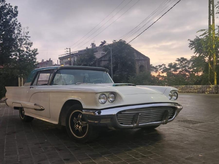 Ford Thunderbird 1960 Convertible — wedding car in Lebanon Ford Thunderbird 1960 Convertible — wedding car in Lebanon