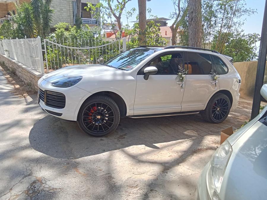 Porsche Cayenne SUV — wedding car in Lebanon Porsche Cayenne SUV — wedding car in Lebanon