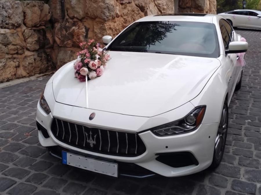 Maserati Ghibli — wedding car in Lebanon Maserati Ghibli — wedding car in Lebanon