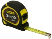 MÅLBÅND TYLON 3m mm/TOMMER (6) STANLEY