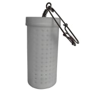 Agnboks 15x7 cm, plast - med karabinkrok