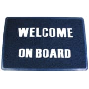 Dørmatte "Welcome On Board"