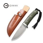 Civivi Cloud Peak - OD Green G10 Handle - With Nickel-Silver Guard Satin Finished Nitro-V Blade