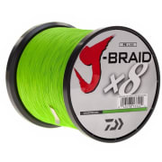 Daiwa J-BraidX8 0,28 mm 1500 m Chartreuse  58 lbs