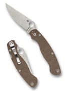 Spyderco Military 2 - Cru-Wear - Brown Micarta