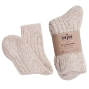 MJM Nordico  Sokker Wool/Alpacca Lt Beige Mix