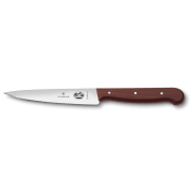 Victorinox Kebony Grønnsakskniv, 12 cm bølget med trehåndtak