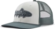 Patagonia Take A Stand Trucker Hat Wild Waterline White One Size