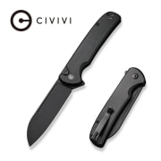 Civivi Chevalier II - Black Aluminum Handle - Black Stonewashed 14C28N Blade