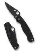 Spyderco Para Military 2 - S45VN Black Finish - Black G10