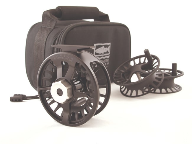 Waterworks Lamson Remix HD (Reel with 2 spare spools) Chr 