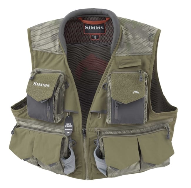 Simms Guide Vest Hex Camo Loden Chr. Baardsen & Søn AS