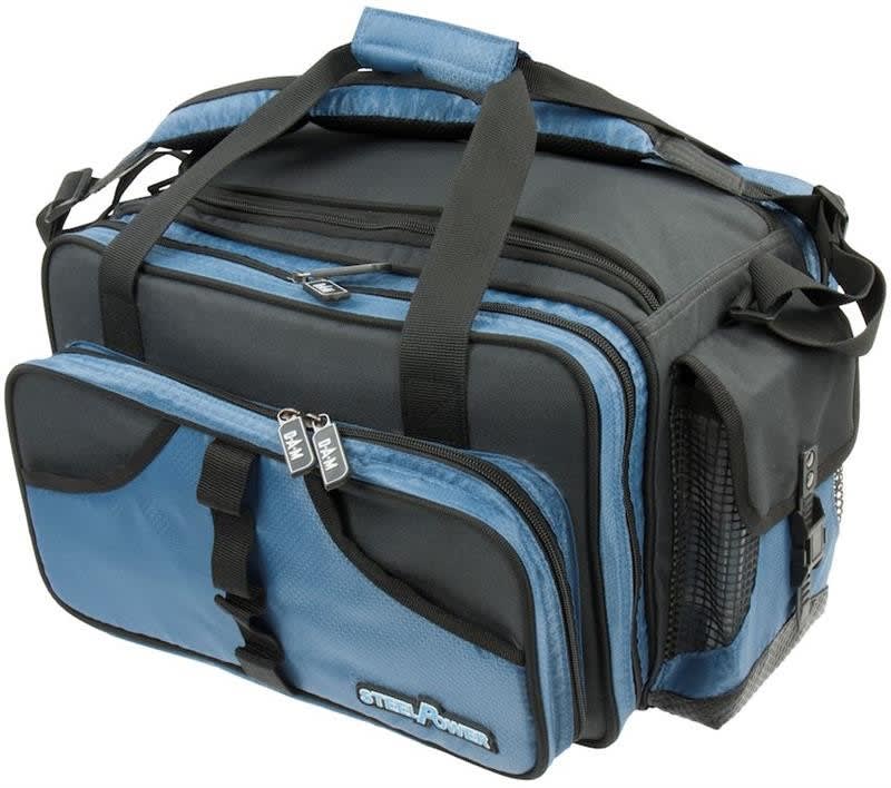Pilkertasche Nylon 600D DAM Steelpower Blue Pilkertasche – Ködertasche Fürs Angeln, Wasserfest Salzwasser Angeltasche Robust