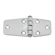Hengsle 2,0 mm, rustfri  (36,5 x 86,8 mm) Pris pr par