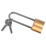 Hengelås 40 mm m/lang bøyle (80 mm)