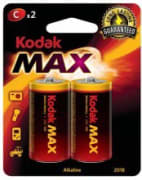 Batteri C, 2 stk - Kodak