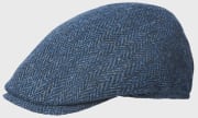 MJM Blue Line City 42 Harris Tweed Blue Herriongbone