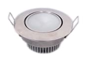 LED Taklampe Rustfri SS304 - 1x3watt