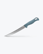 Benchmade - Fishcrafter - Depth Blue Santoprene - 7" Trail. Point - CPM-MagnaCut