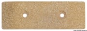Jordingsplate bronse, 205 x 64 mm