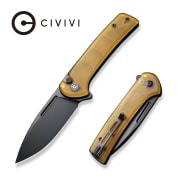 Civivi Conspirator - Bead Blasted Ultem Handle - Black Nitro-V Blade