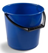 Bøtte med Hank, 10 liter Mørkeblå  ø275x265mm