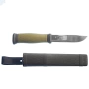 Mora 2000, Grønt gummihåndtak, rustfri