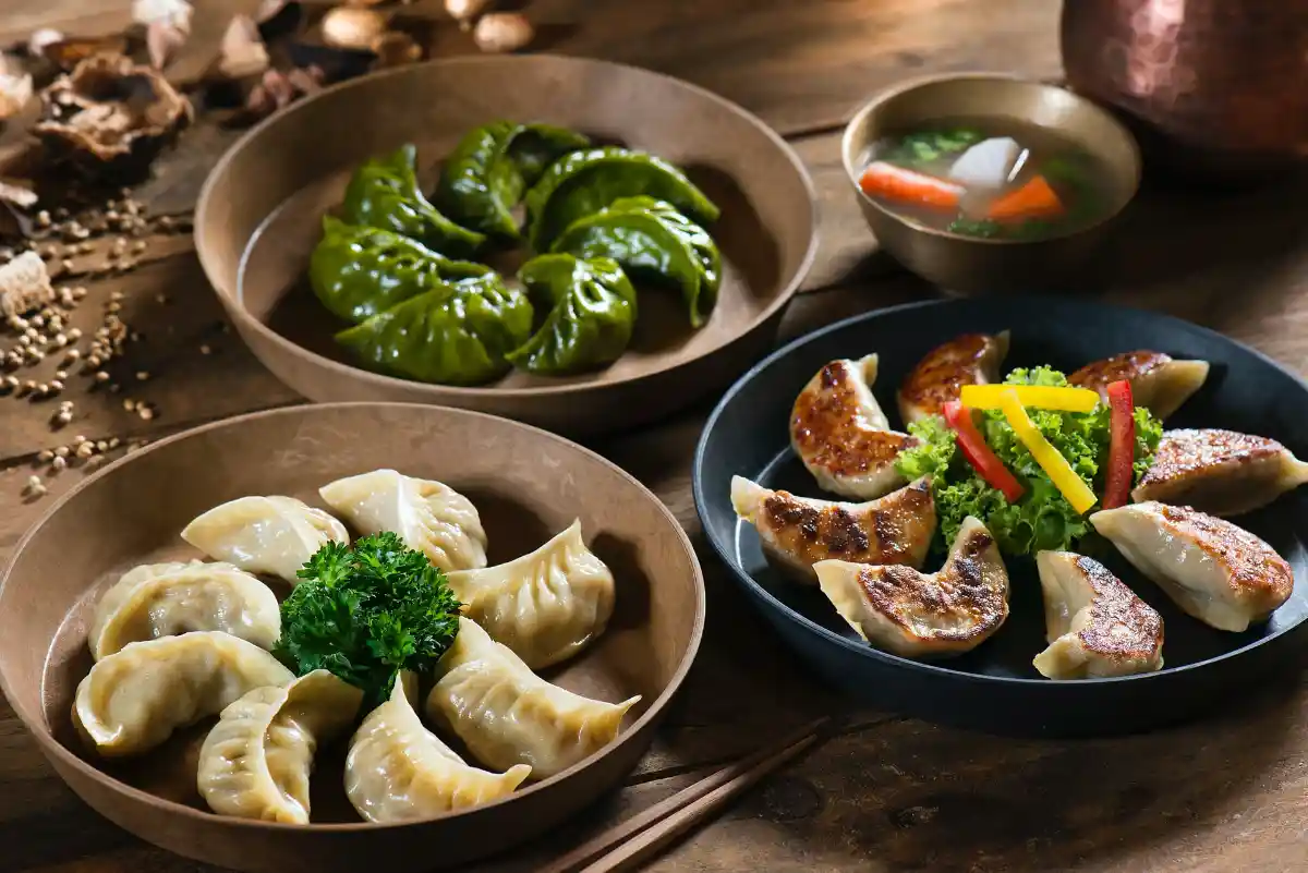 Each weekday we have a new daily special menu item. Mondays are Momos.