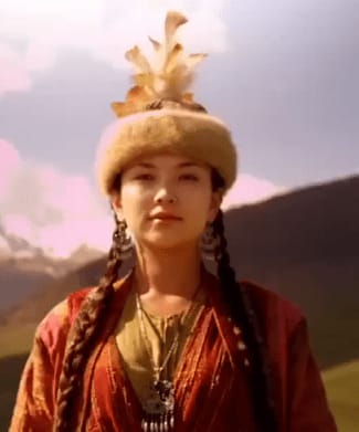 Kazakh Girl - Heart of Eurasia