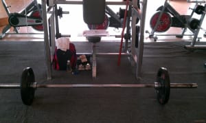 Olympic Weightlifting Area at Get Fit Gym - Saigon