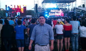 Kevin Miller, Jr., in Saigon (April, 2012)
