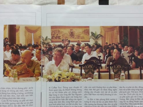 Kevin Miller in Trung Nguyen Coffee Magazine
