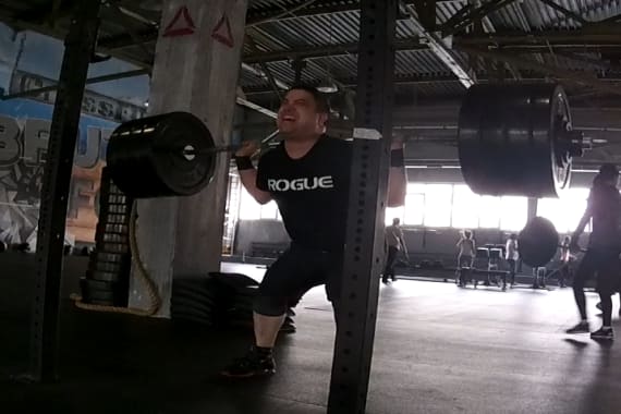 Kevin - 400 lb Squat