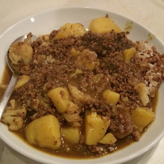 High Protein Japanese Curry Rice