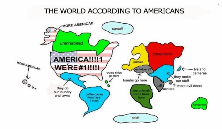 The World according to Americans