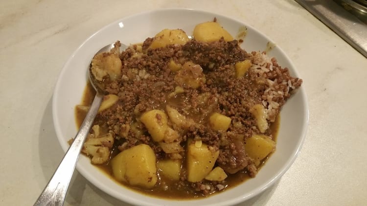 High Protein Japanese Curry Rice