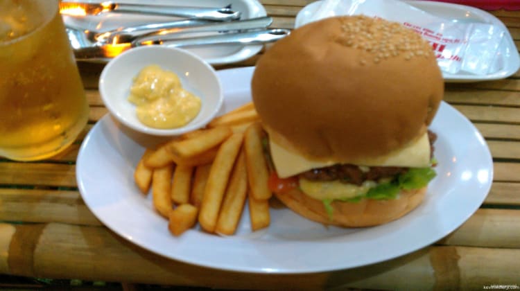 American Hamburger in Saigon