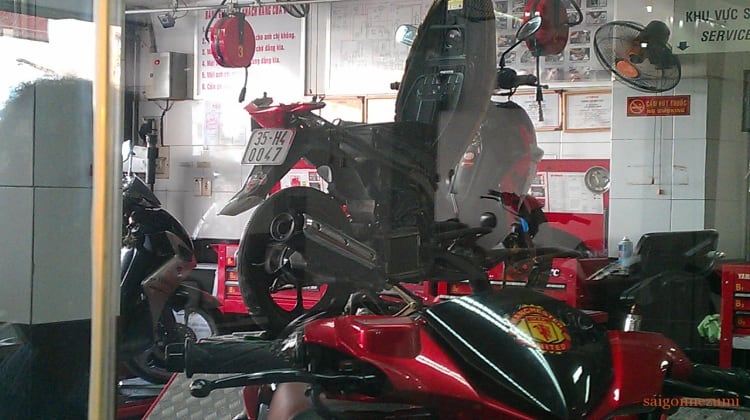 Servicing my Yamaha Nouvo LX