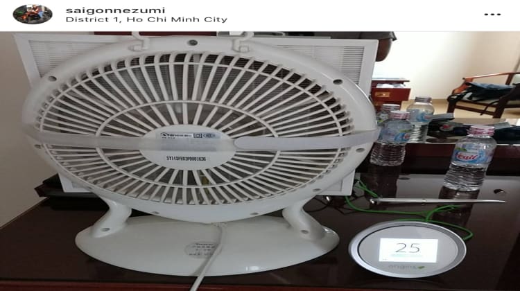 SmartAir DIY air purifier in Saigon with LaserEgg