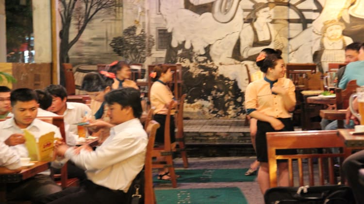 Bia Tuoi Tiep Beer house in Saigon