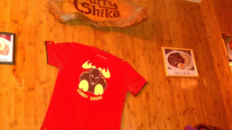 Nice orange Curry Shika T-shirt