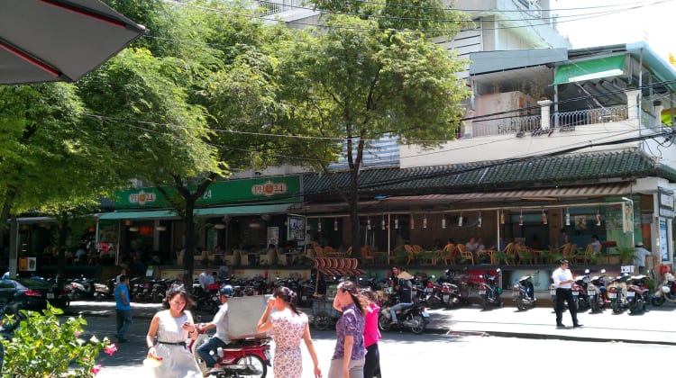 Pho 24 opposite NYDC on Nguyen Du street
