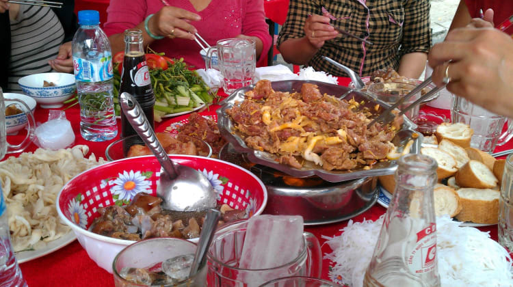 Vietnamese Death Anniversary Meal