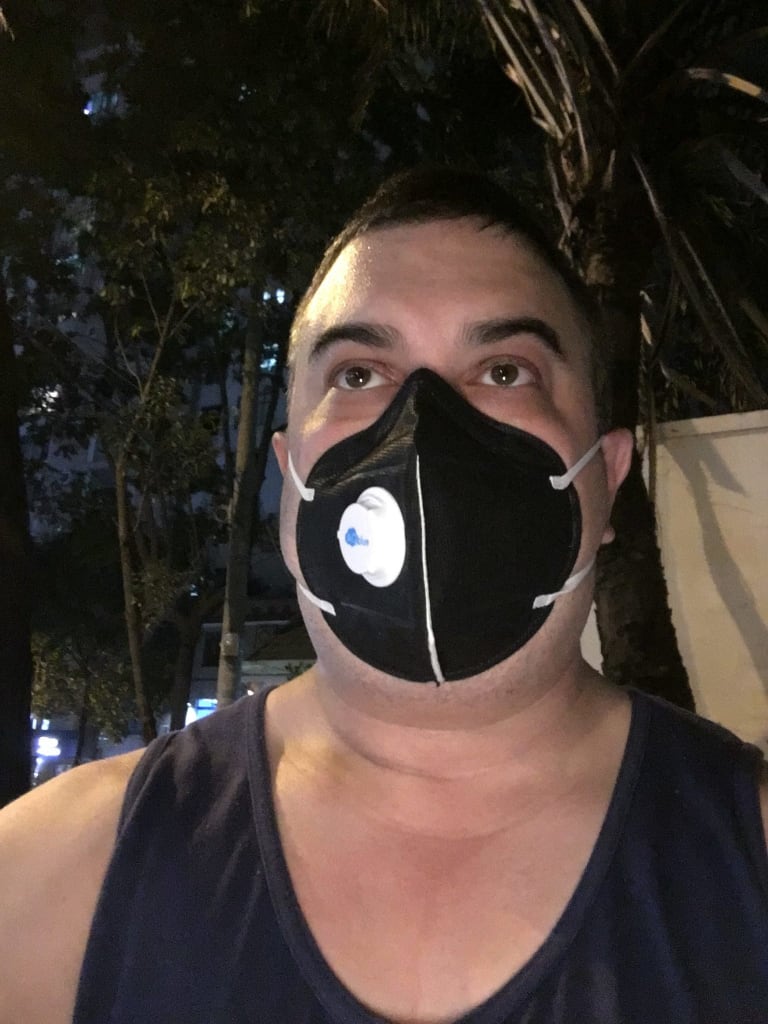 AQBlue PM 2.5 mask