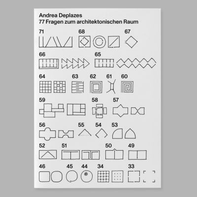 77 Fragen zum architektonischen Raum