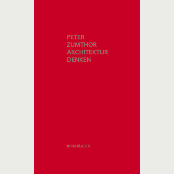 Architektur denken