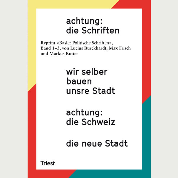 achtung: die Schriften