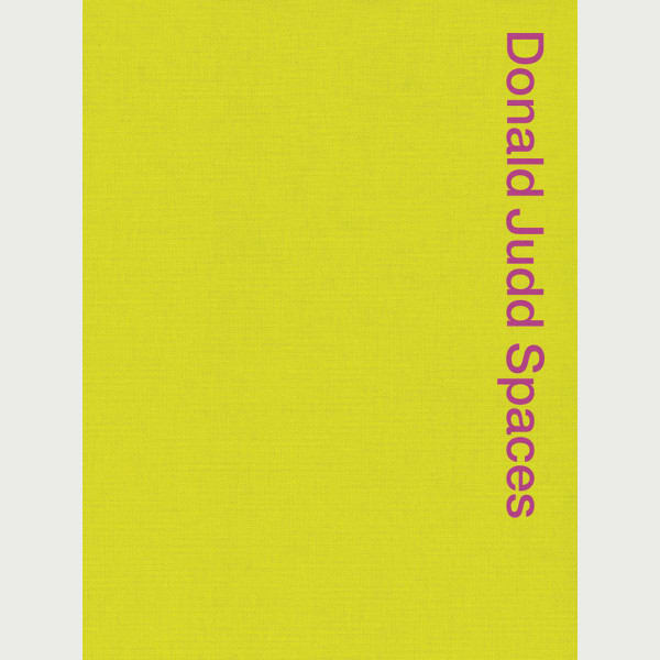 Donald Judd "Spaces"
