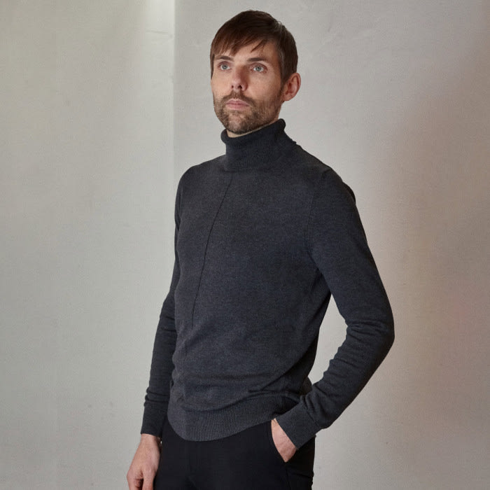 Avid Rollneck Jumper eco anthracite