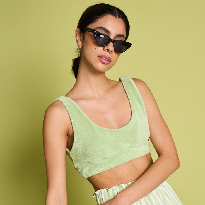 Bralette Solida matcha